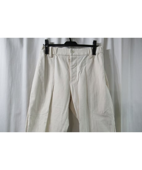 11ss yohji yamamoto pour homme 裾リブ アンクル丈パンツ HO-P45-973