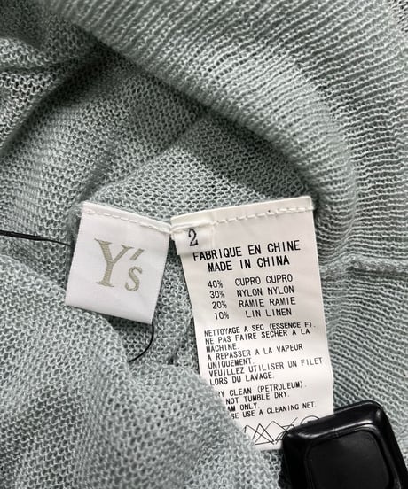 Y's yohji yamamoto デザインニット（YB-K26-270）