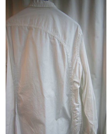 11ss yohji yamamoto pour homme 切替デザインブラウス HO-B23-013
