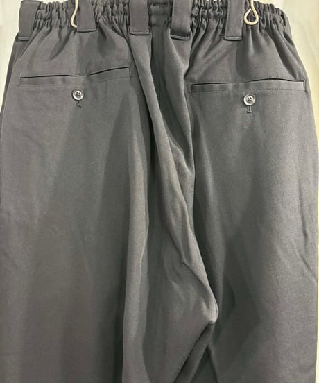 2018SS yohji yamamoto pour homme ファスナーポケットパンツ（HW-P97-100）
