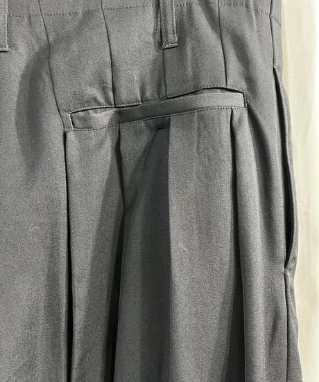 2020SS yohji yamamoto pour homme ヨウジ刺繍バルーンパンツ（HN-P90-102）