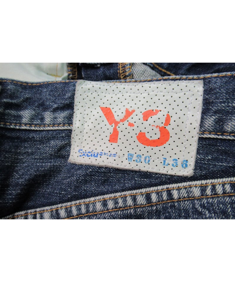 希少Y-3 初期 友禅 yohji yamamoto homme 有刺鉄線デニムパンツ 希少Y-3 初期 友禅 yohji yamamoto homme 有刺鉄線デニムパンツ