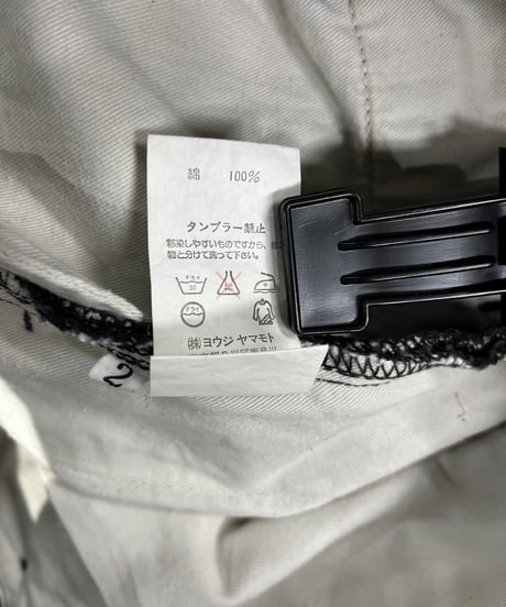Y's for men yohji yamamoto サスペンダーデニムパンツ（MZ-P07-015）