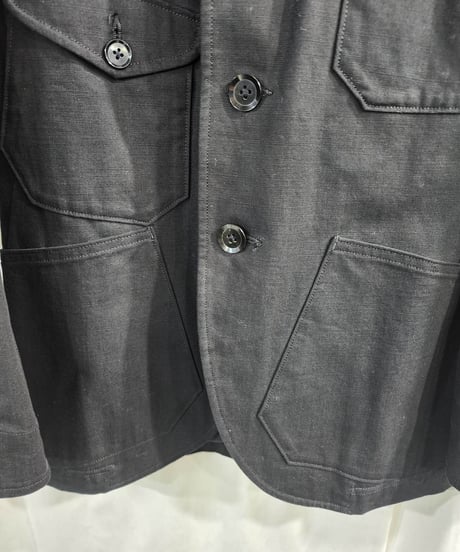 2009aw yohji yamamoto pour homme 黒 ミリタリーデザインジャケット （HZ-Y22-004）