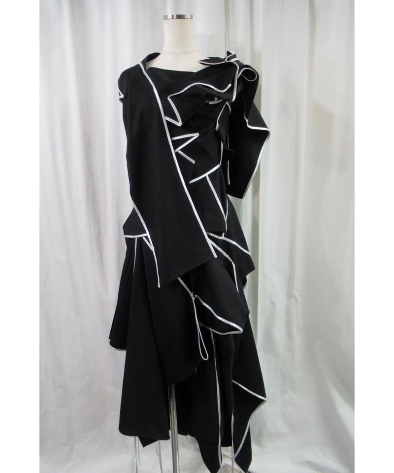 21aw yohji yamamoto femme デザインドレス(FX-D18-007) | 21aw yohji yamamoto femme デザインドレス(FX-D18-007) |