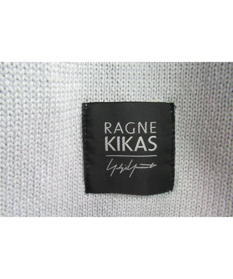 17ss RAGNE KIKAS yohji yamamoto リボンデザインカーディガン ND-K29-081