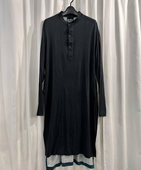 2020SS BLACK Scandal yohji yamamoto バックプリントロングカットソー（HN-T40-275）