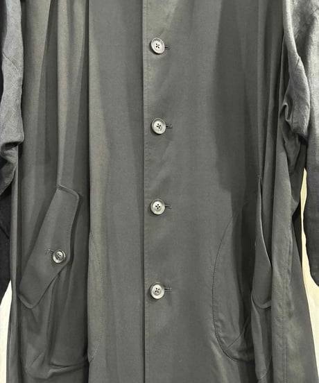 美品 2018SS yohji yamamoto pour homme レーヨンコート（HW-C07-805）