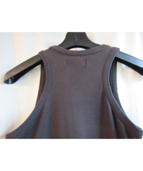 Y's yohji yamamoto サイドデザインノースリーブカットソー YT-T06-070