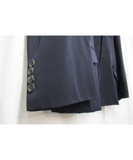 1995aw yohji yamamoto pour homme vintage 鹿鳴館 紺 デザインジャケット（HE-J19-129）