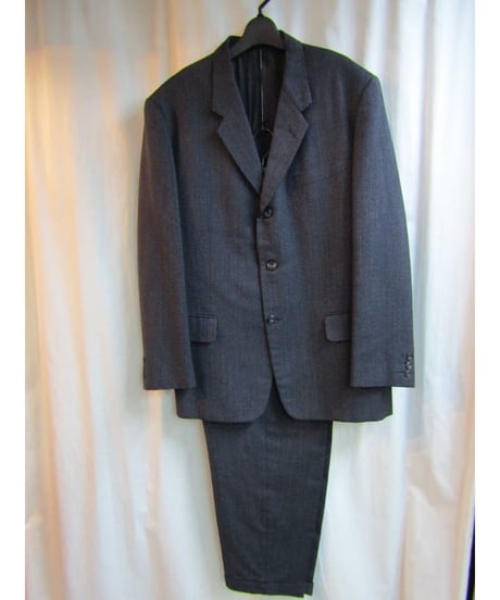 yohji yamamoto pour homme COSTUME D'HOMME ストライプセットアップ HG-X03-502