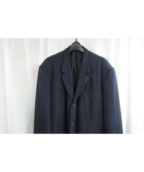 90's yohji yamamoto COSTUME D'HOMME 紺 変わりボタンセットアップ HJ-X03-128