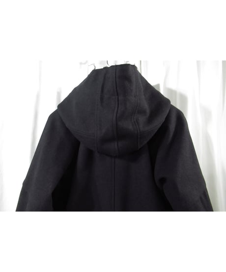 yohji yamamoto pour homme 切りっぱなし ラグランスリーブデザイン ミリタリーコート（FQ-C55-102）