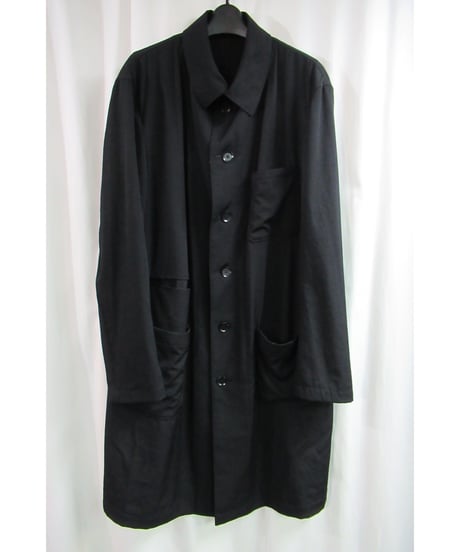 15ss yohji yamamoto pour homme ビッグポケット ロングジャケット HU-J66-100