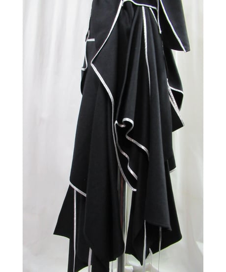 21aw yohji yamamoto femme デザインドレス（FX-D18-007）