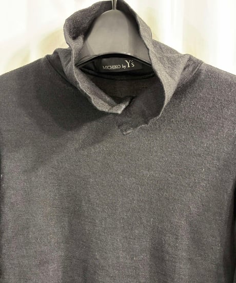 MICHIKO by Y's yohji yamamoto ハイネック 長袖カットソー（YR-T39-168）
