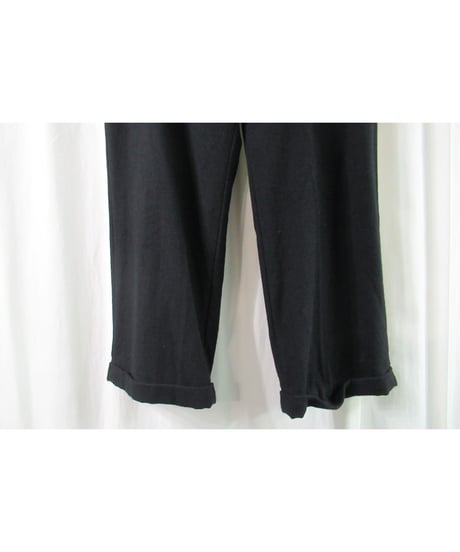 yohji yamamoto+noir クロップドシンプルパンツ ND-P04-101