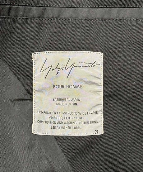 2009AW yohji yamamoto pour homme ジャケット（HZ-J28-100）
