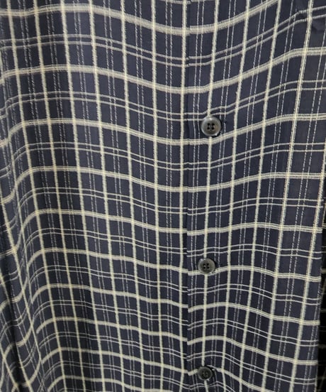 レア 1996ss yohji yamamoto pour homme 花と少年期 ブラウス (HF-B11-239)