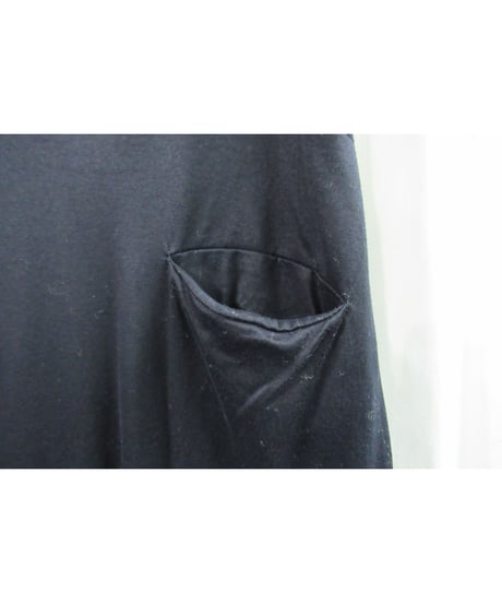 Y's yohji yamamoto カットソーシンプル切替ワンピース YC-T51-057