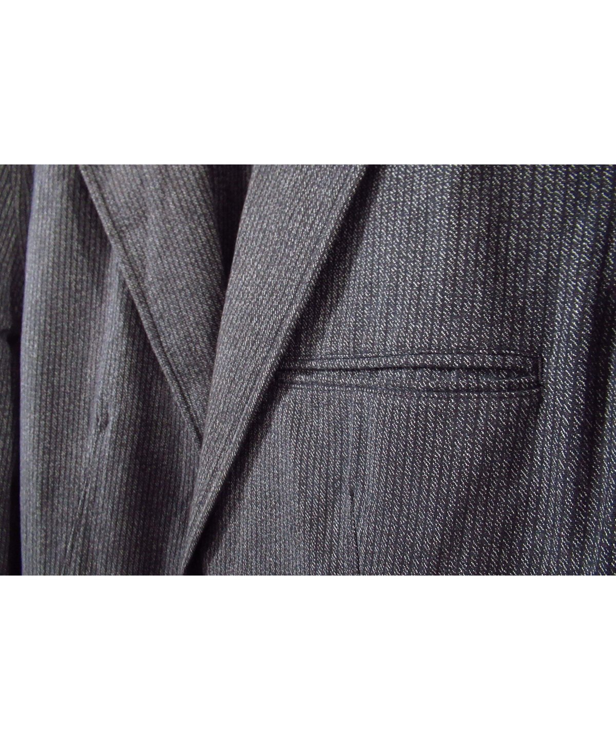 10ss yohji yamamoto pour homme グレー ストライプ ボタンデザイ 10ss yohji yamamoto pour homme グレー ストライプ ボタンデザイ