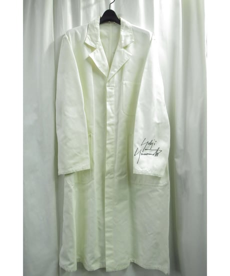レア 93ss yohjiyamamoto femme yohji yamamoto collection ヨウジ直筆サイン入りコート FC-C11-615