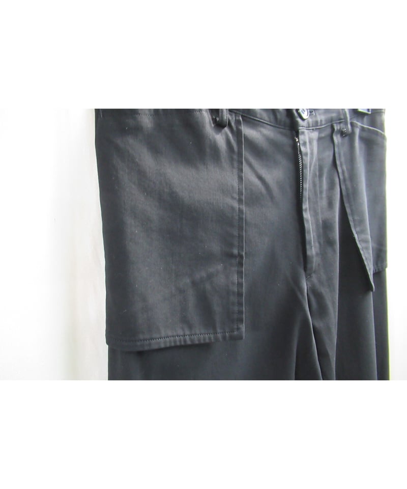 Y's パンツ　2024SS yohjiyamamoto YOHJI YAMAMOTO 24SS PANTS WITH SIDE POCKET | HUES 福岡