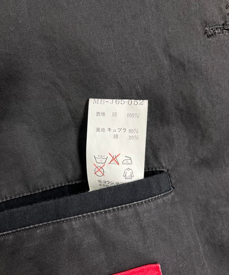 Y's for men yohji yamamoto 赤タグ スタンドカラージャケット（MB-J65-052）
