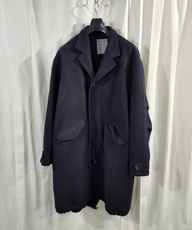 1980's yohji yamamoto pour homme 丸文字 紺 モッズコート