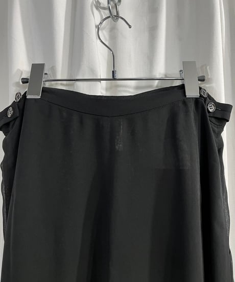 2008SS yohji yamamoto +NOIR スカート風サルエルパンツ（NM-P06-214）
