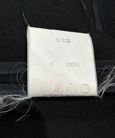 難あり 1980's yohji yamamoto femme vintage マント風ジャケット（F-J-121xxx）