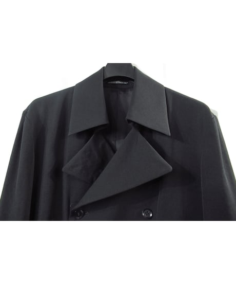 14ss yohji yamamoto femme 襟デザイン ダブルジャケット（FG-J09-100）