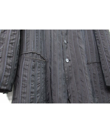 97ss yohji yamamoto pour homme vintage ストライプデザインジャケット（HU-J11-213）