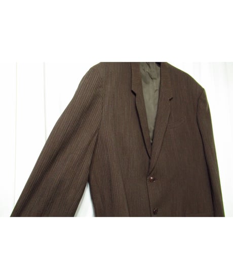 93aw yohji yamamoto pour homme vintage ストライプデザイン セットアップ ブラウン（HP-J39-161)