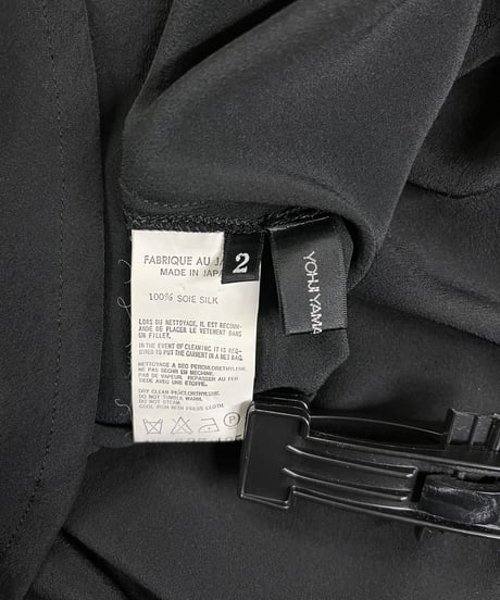 2012SS yohji yamamoto +NOIR デザインスカート（NB-S27-425）