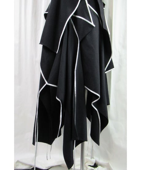21aw yohji yamamoto femme デザインドレス（FX-D18-007）
