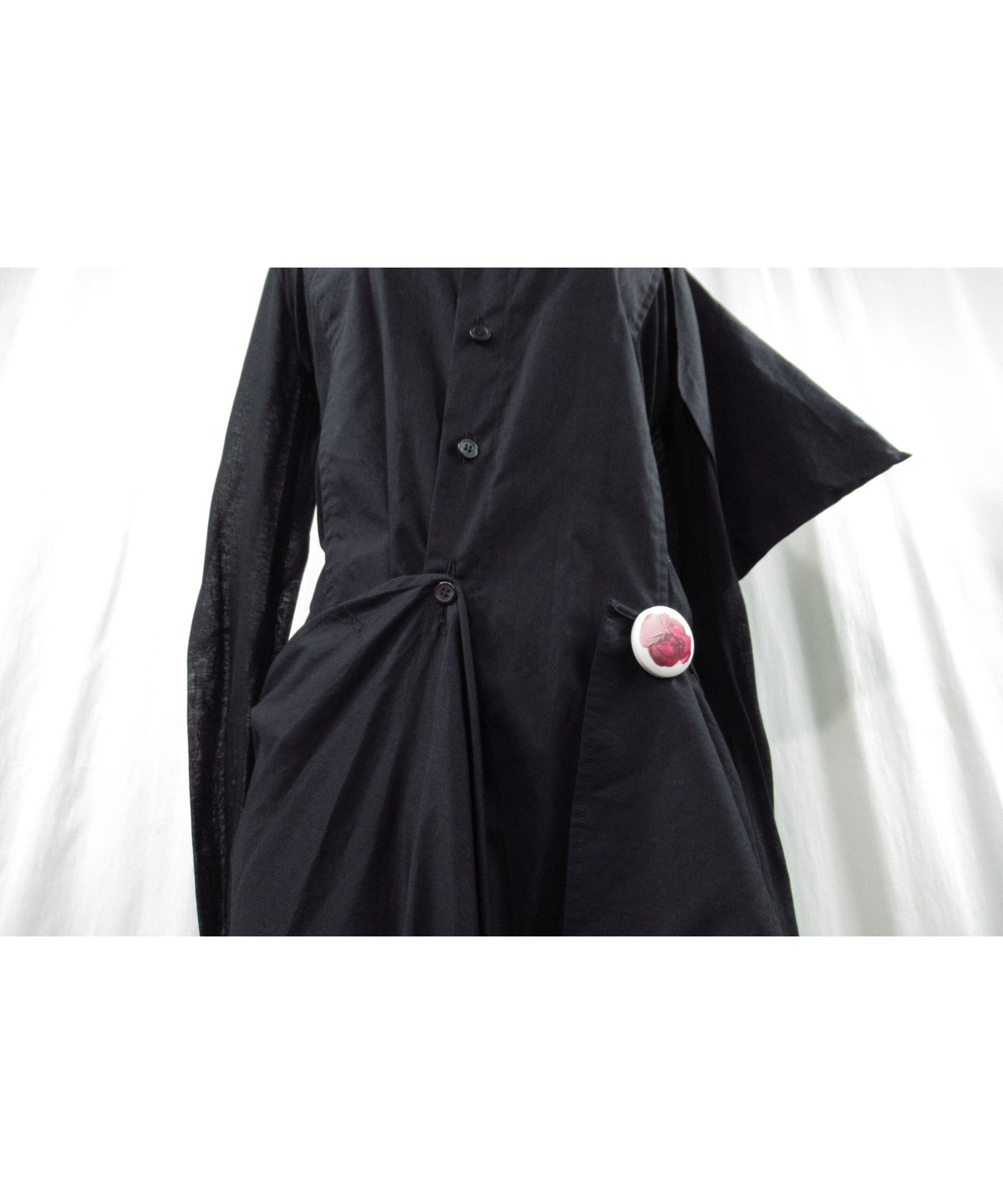 未使用 20ss yohji yamamoto femme マグネット付き 変形デザイン 未使用 20ss yohji yamamoto femme マグネット付き 変形デザイン