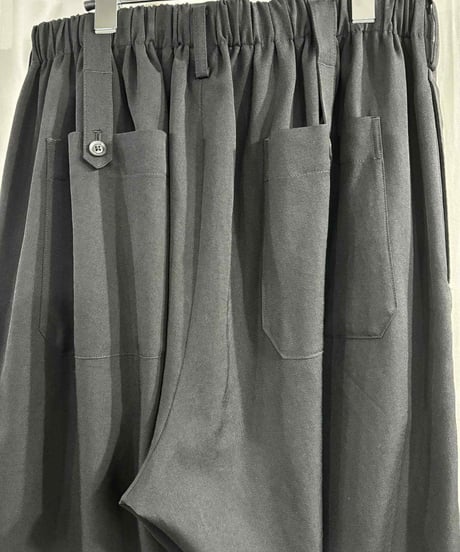2020SS yohji yamamoto pour homme 刺繡パンツ（HN-P19-102）