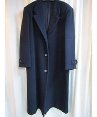 90's Y's yohji yamamoto vintage NAVY三つボタンロングコート YN-C63-104