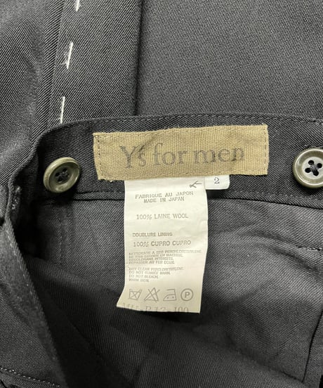 Y's for men yohji yamamoto デザインセットアップスーツ（MU-J25-100）