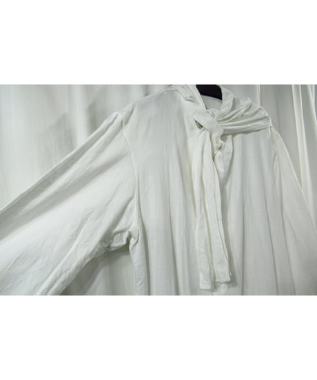 17ss yohji yamamoto pour homme コットン ストールデザイン スタンドカラーコート（HD-C02-013）