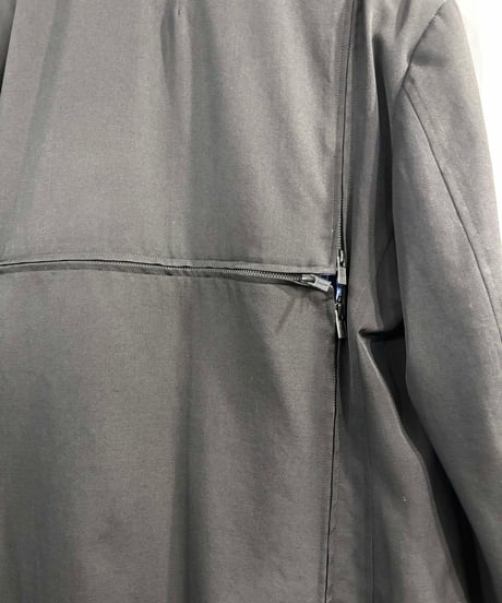 2017AW yohji yamamoto pour homme 黒 変形ジッパー使いデザインジャケット（HK-J52-100）