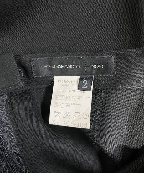 2015AW yohji yamamoto +NOIR デザインロングスカート（NY-S06-100）