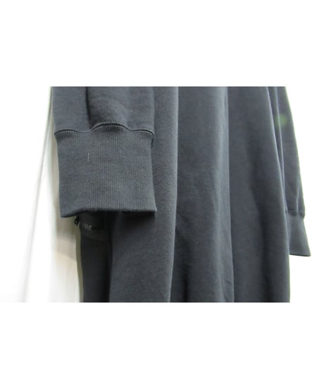 SAMPLE B yohji yamamoto +noir ファスナー スリーブデザイン フーテッドロングカットソー（NV-T65-077）