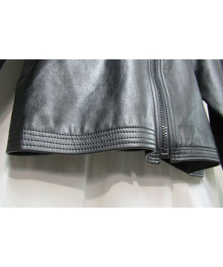 97aw yohji yamamoto pour homme vintage セーラーカラーデザイン レザーブルゾン（HI-Y03-700）
