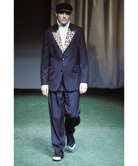 02aw yohji yamamoto pour homme ラペル切り替えデザインジャケット（HM-J03-102）