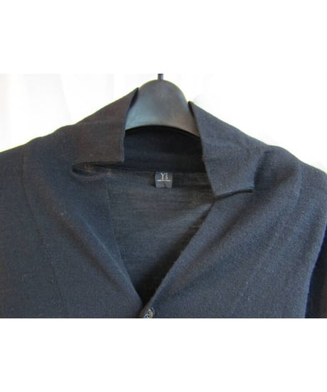 Y's yohji yamamoto 襟デザインショートカーディガン YV-T09-965