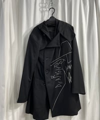 2016AW yohji yamamoto pour homme リエ フーテッドジャケット（HR-J20-129）