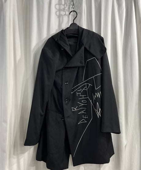2016AW yohji yamamoto pour homme リエ フーテッドジャケット（HR-J20-129）