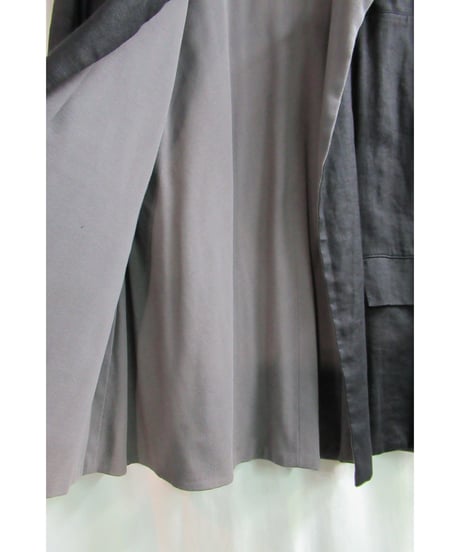Y's yohji yamamoto スナップ釦素材切替デザインジャケット YC-J18-812